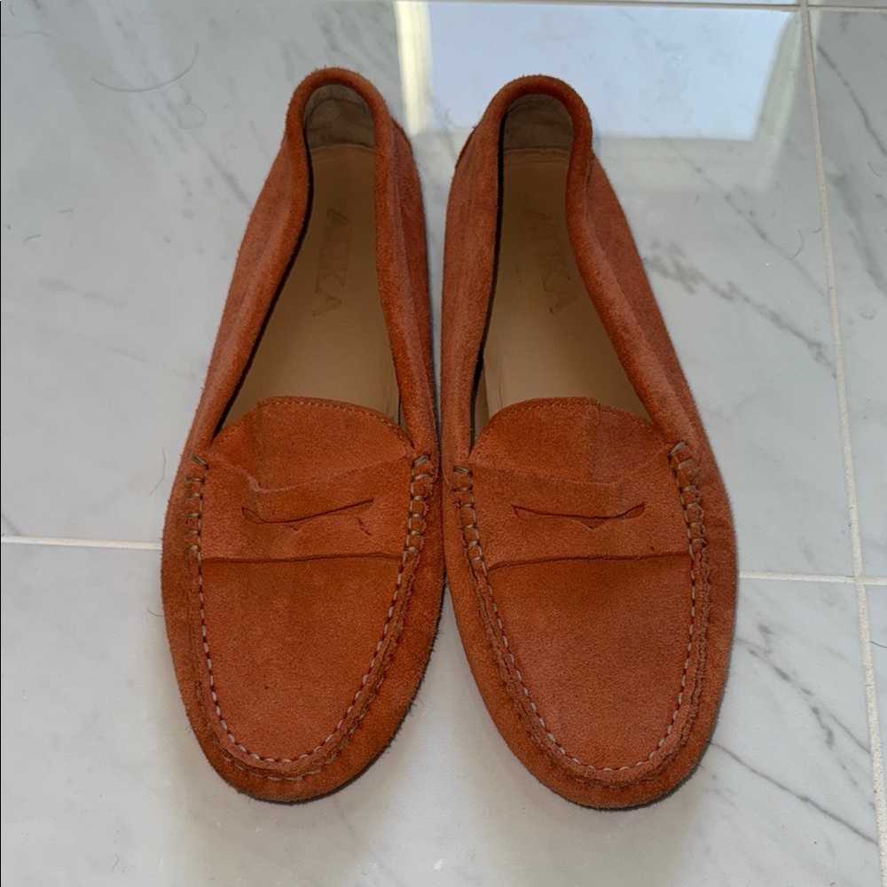 Suede Driving Loafers